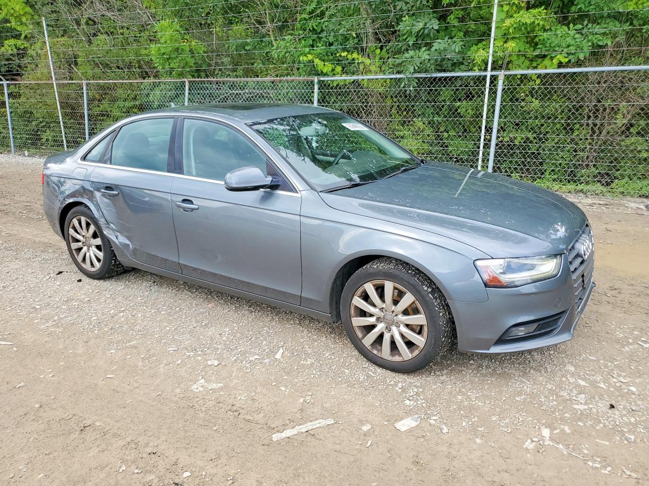 2013 Audi A4 Premium Charcoal vin: WAUDFAFL4DN042121