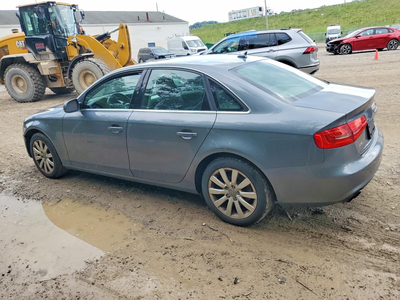 2013 Audi A4 Premium Charcoal vin: WAUDFAFL4DN042121