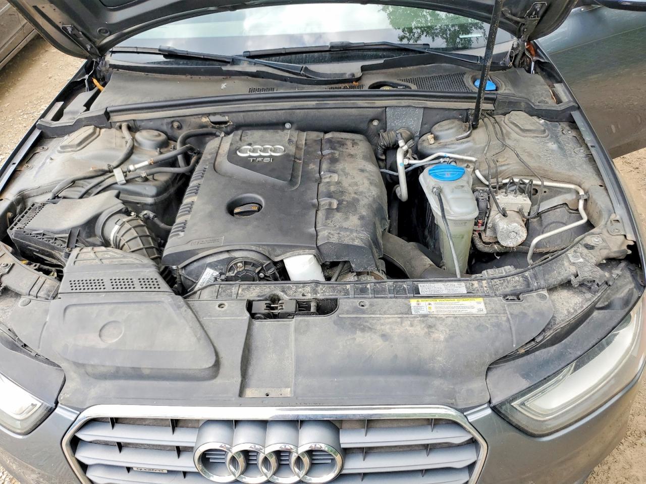2013 Audi A4 Premium Charcoal vin: WAUDFAFL4DN042121