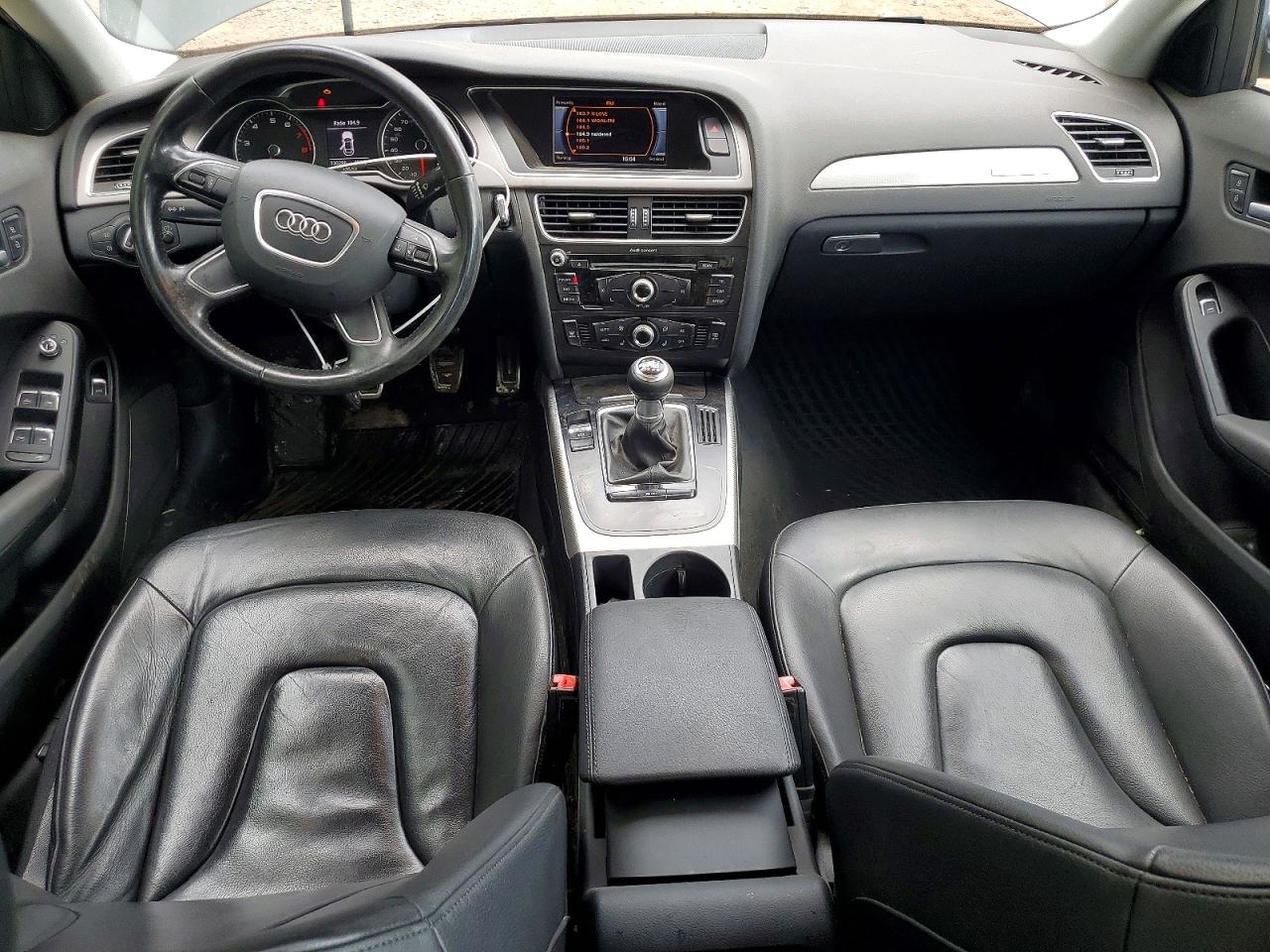 2013 Audi A4 Premium Charcoal vin: WAUDFAFL4DN042121