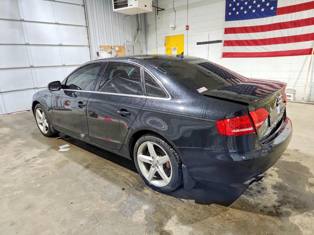 2012 Audi A4 Premium Black vin: WAUDFAFL5CA116197