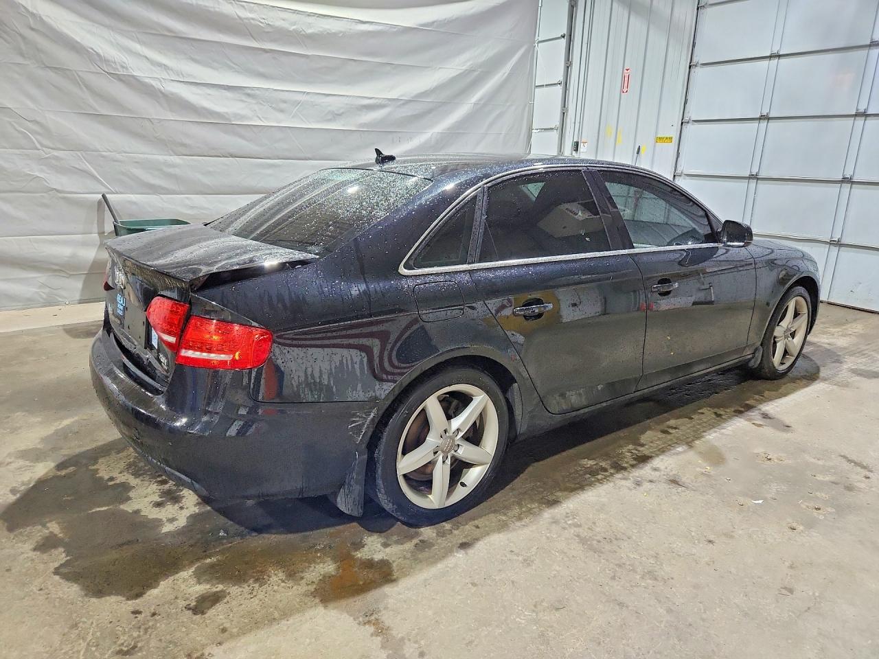 2012 Audi A4 Premium Black vin: WAUDFAFL5CA116197