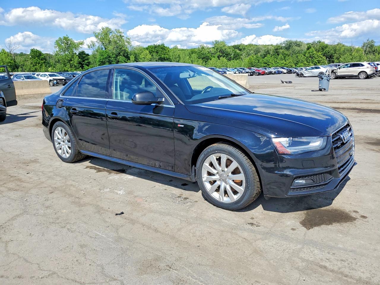 2015 Audi A4 Premium Black vin: WAUDFAFL6FN035593