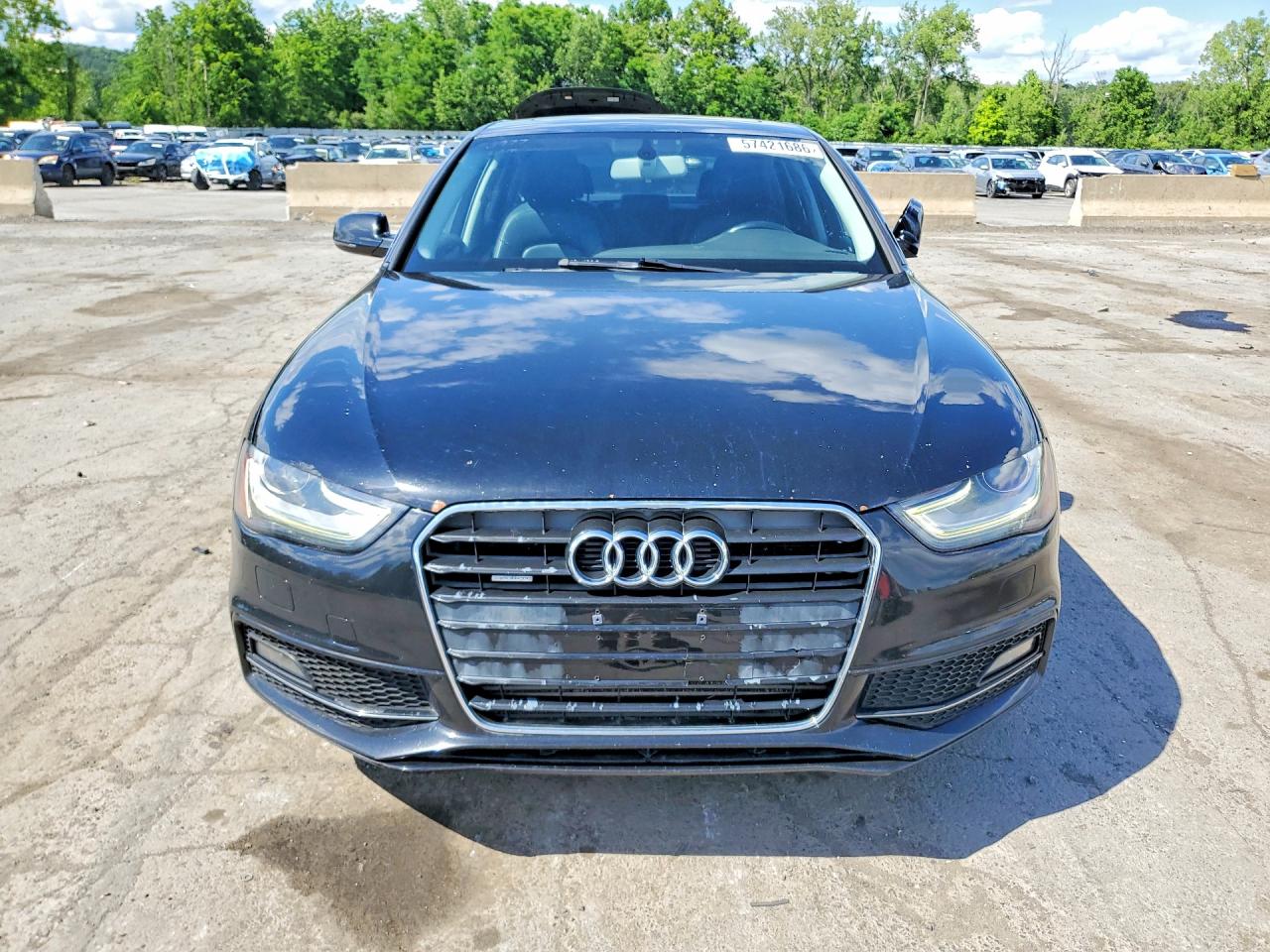 2015 Audi A4 Premium Black vin: WAUDFAFL6FN035593