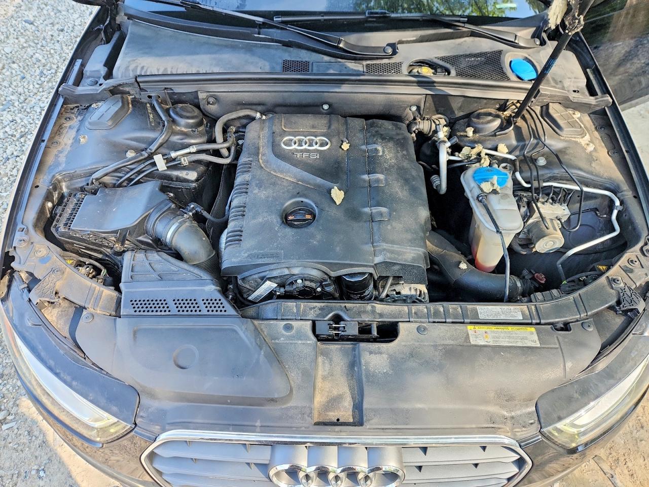 2013 Audi A4 Premium Черный vin: WAUDFAFL7DN049211