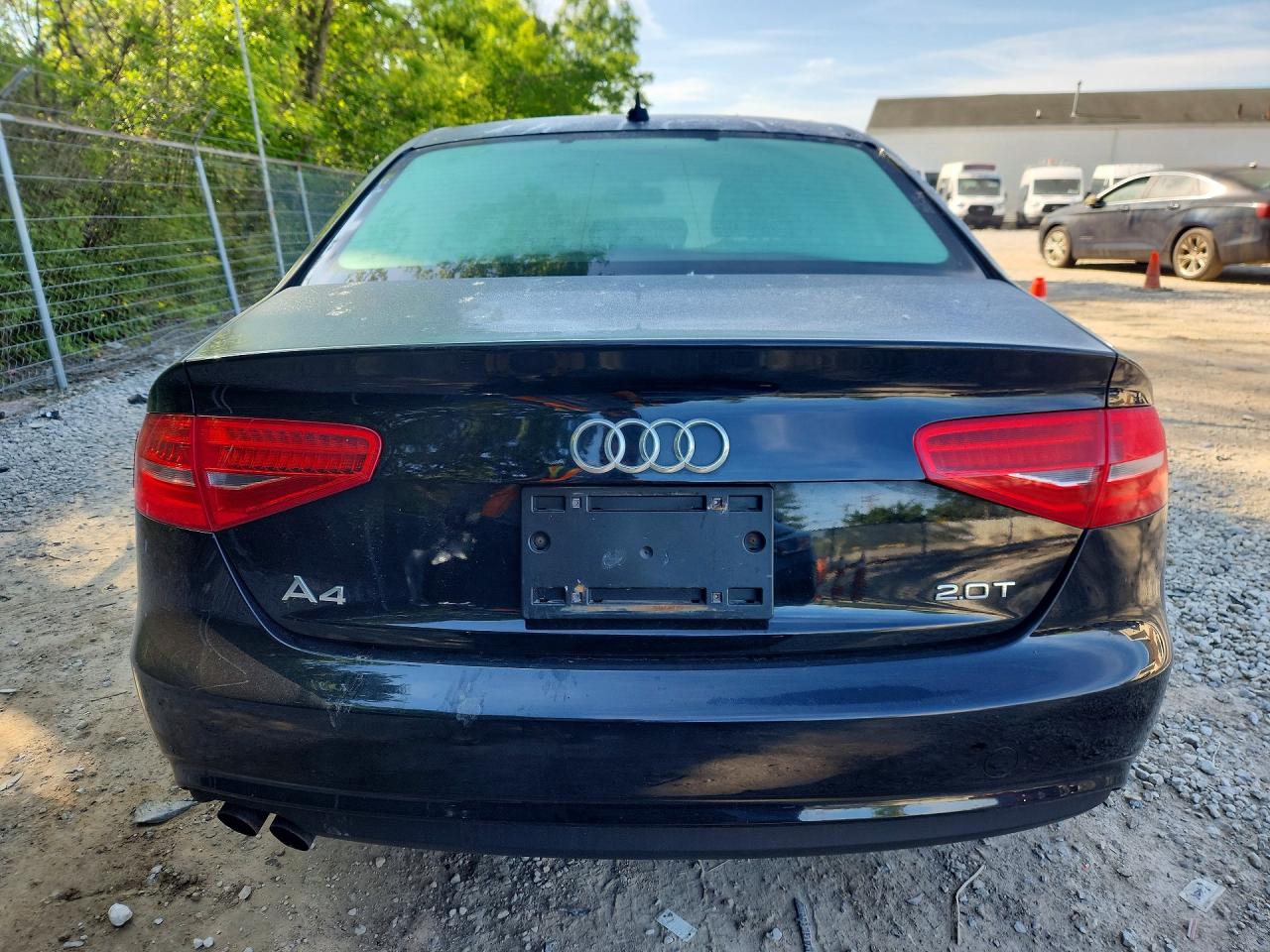 2013 Audi A4 Premium Черный vin: WAUDFAFL7DN049211