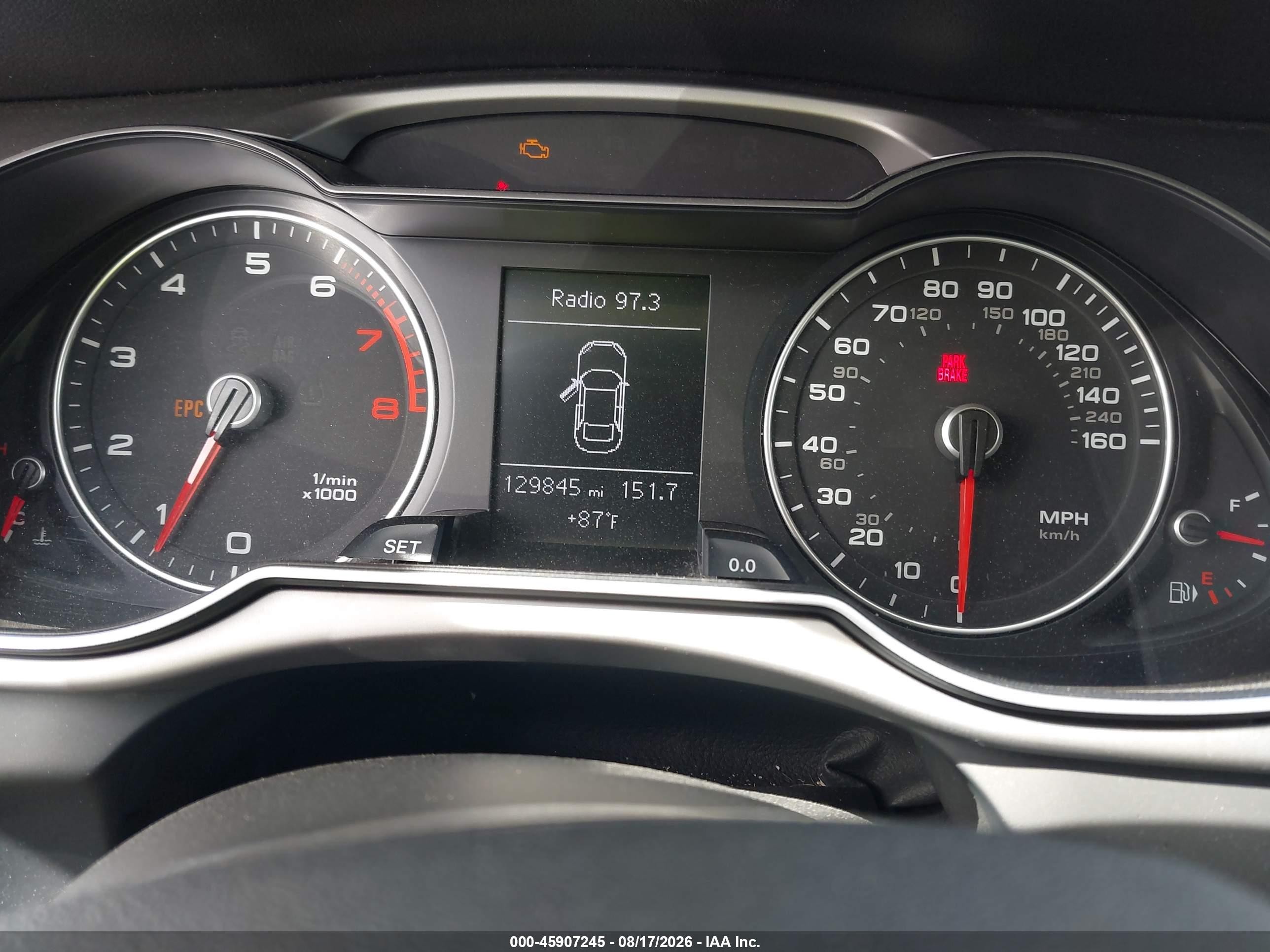 2014 Audi A4 2.0t Premium Black vin: WAUDFAFL8EN037604