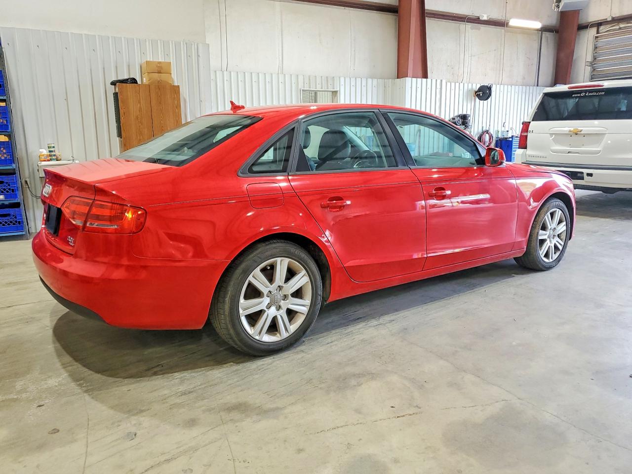2011 Audi A4 Premium Red vin: WAUDFAFL9BA075362