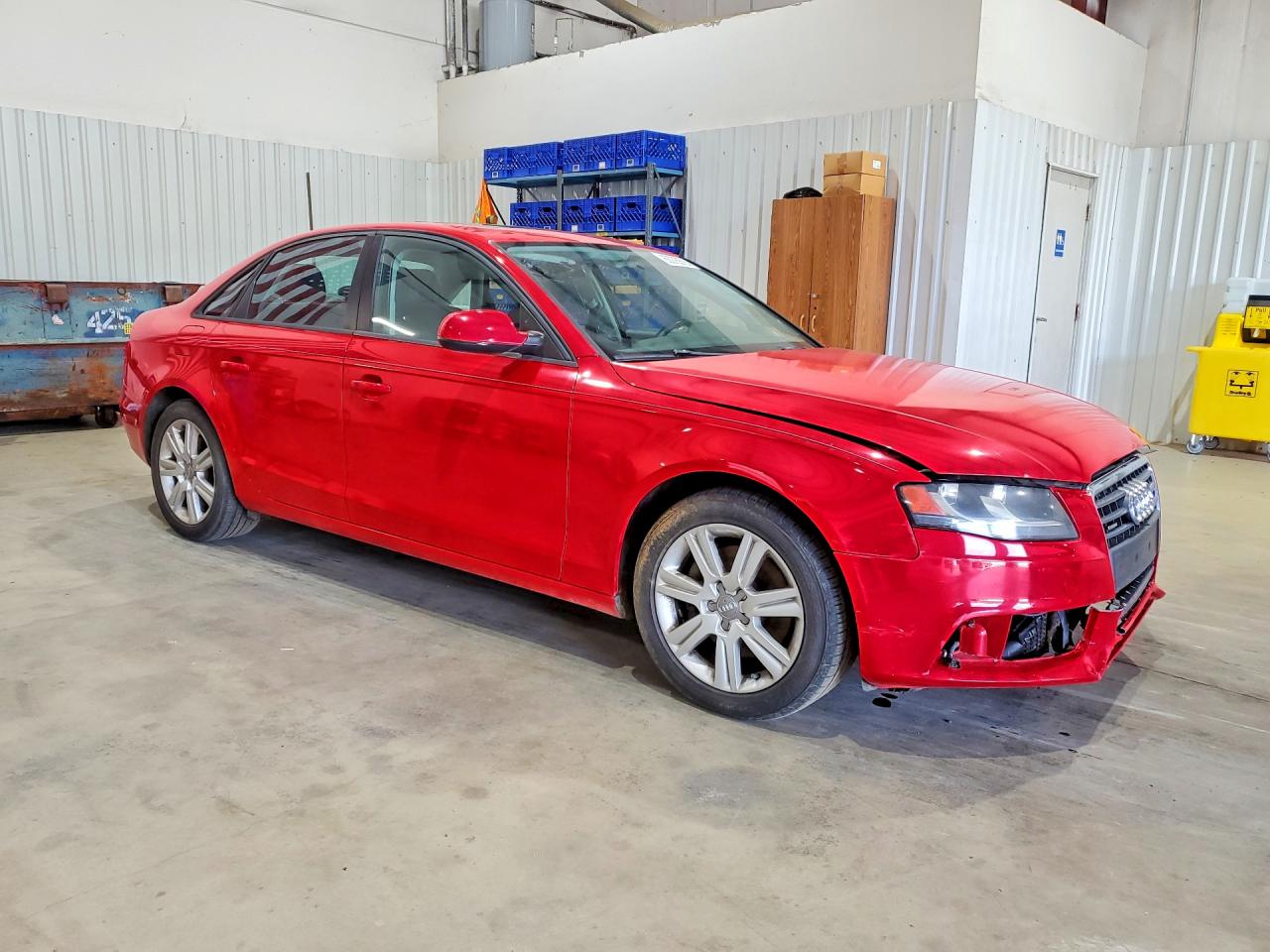 2011 Audi A4 Premium Red vin: WAUDFAFL9BA075362