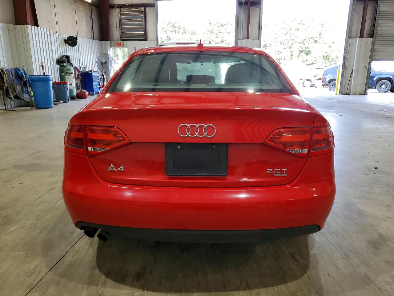 2011 Audi A4 Premium Red vin: WAUDFAFL9BA075362