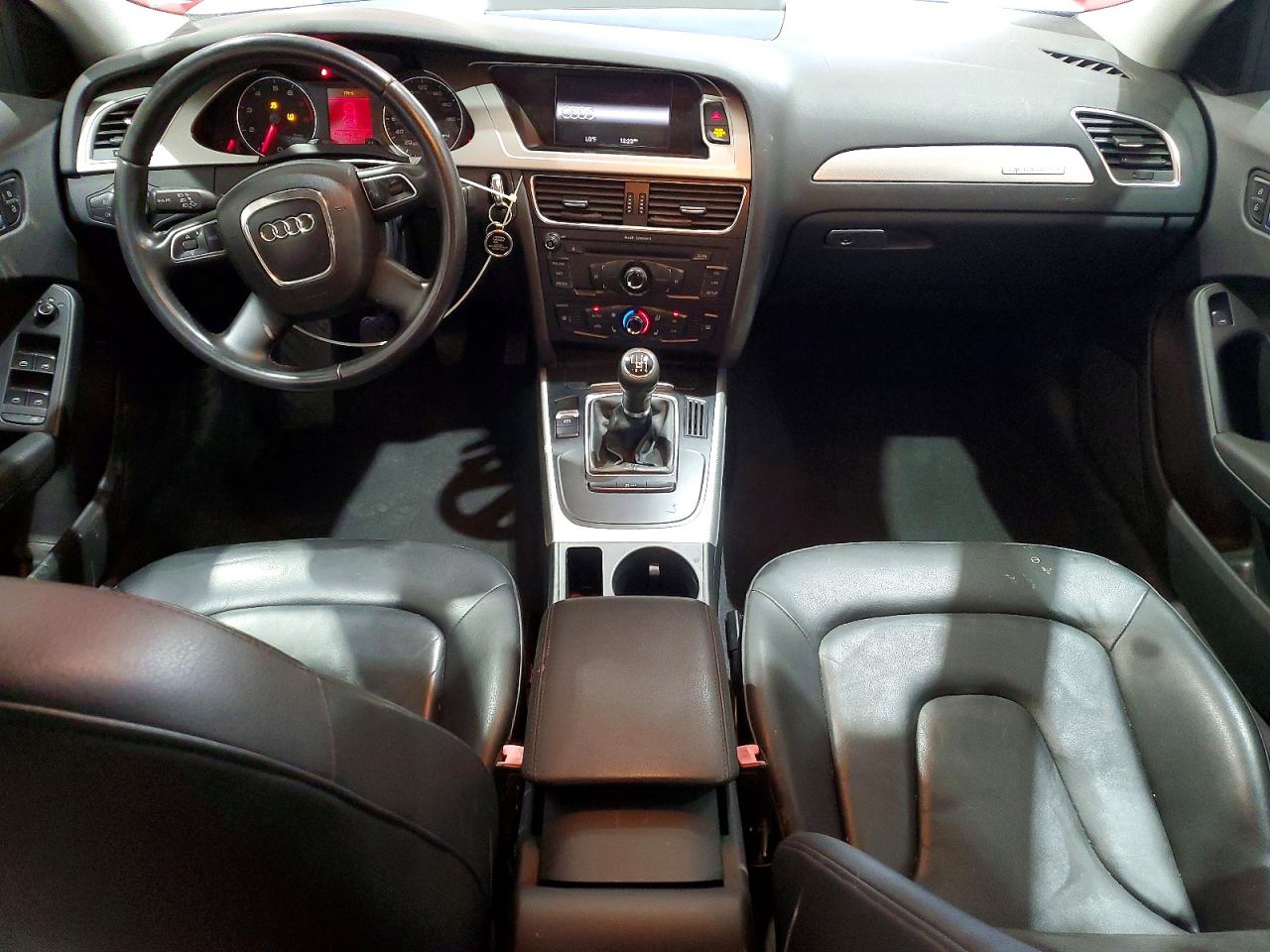 2011 Audi A4 Premium Red vin: WAUDFAFL9BA075362