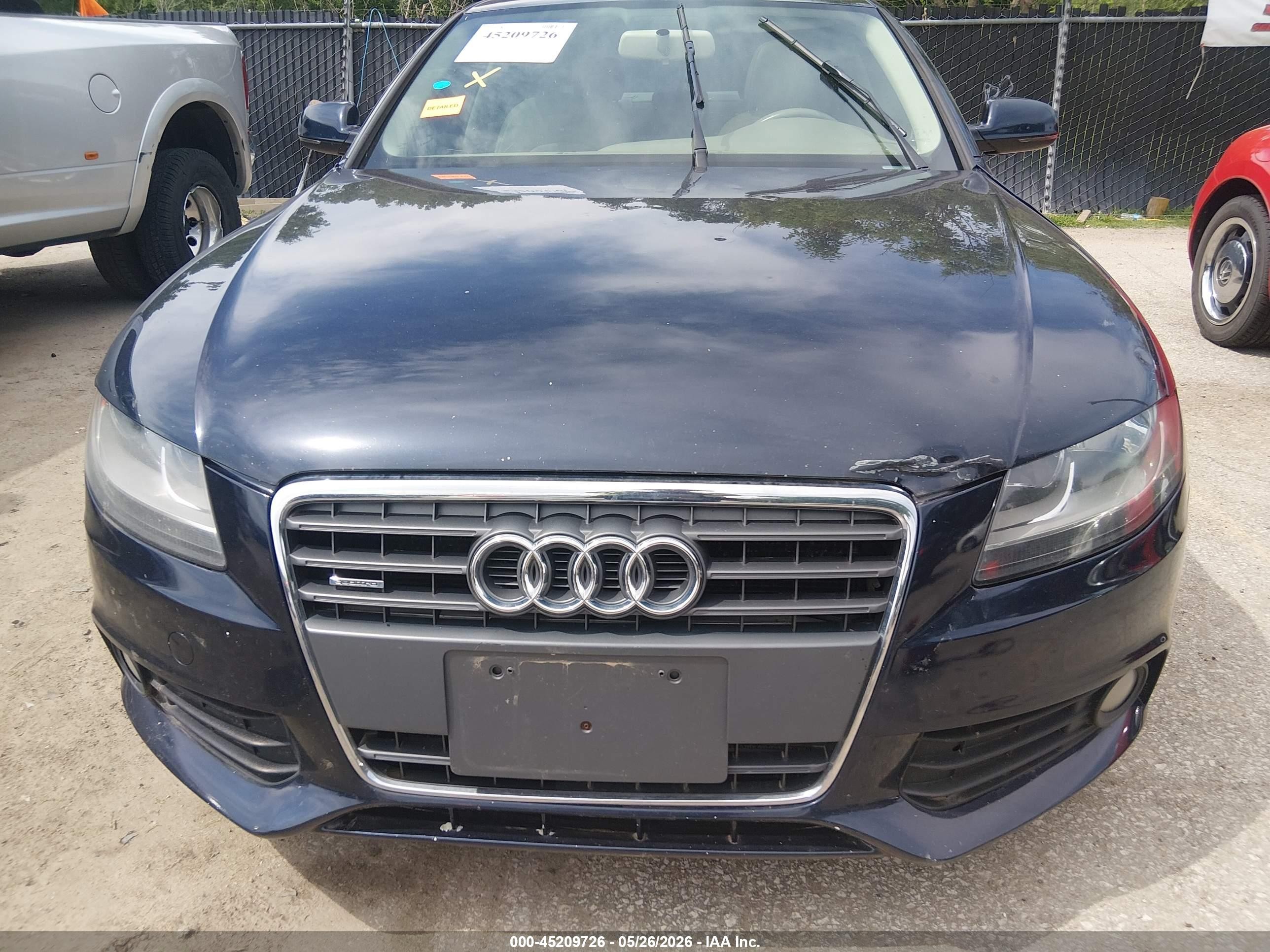 2011 Audi A4 2.0t Premium Blue vin: WAUDFAFL9BN012187
