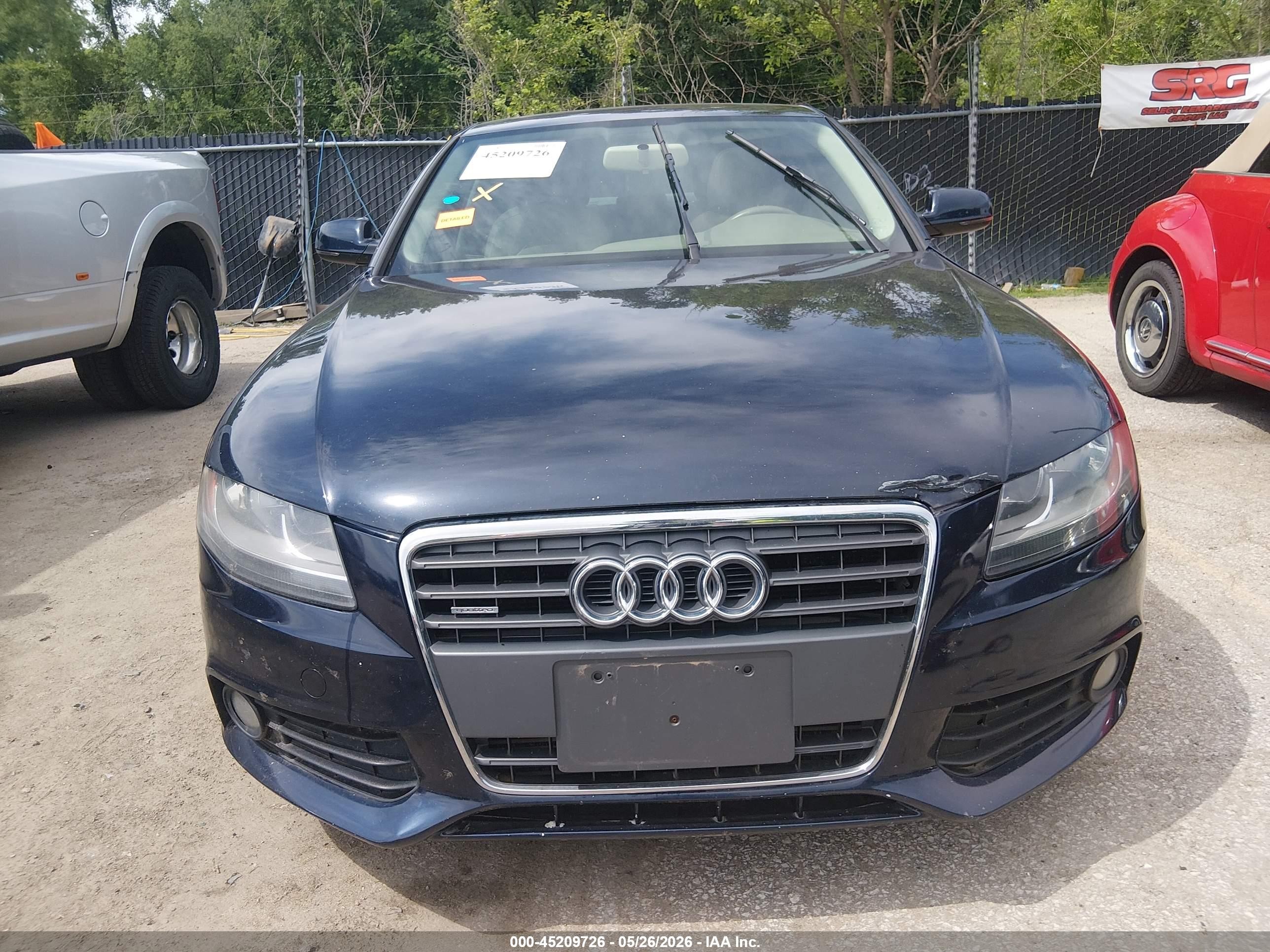 2011 Audi A4 2.0t Premium Blue vin: WAUDFAFL9BN012187