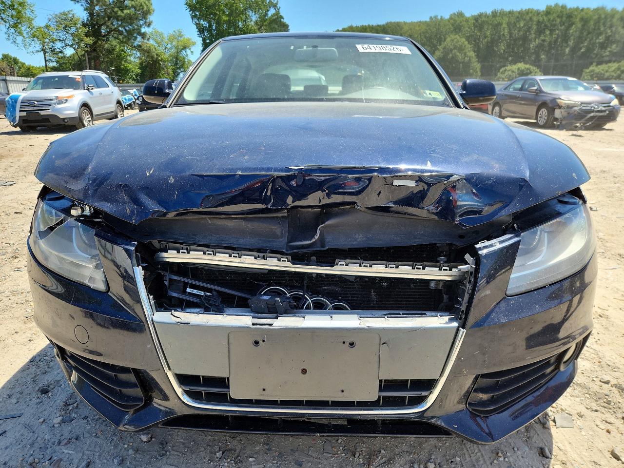 2011 Audi A4 Premium Синий vin: WAUDFAFL9BN038515