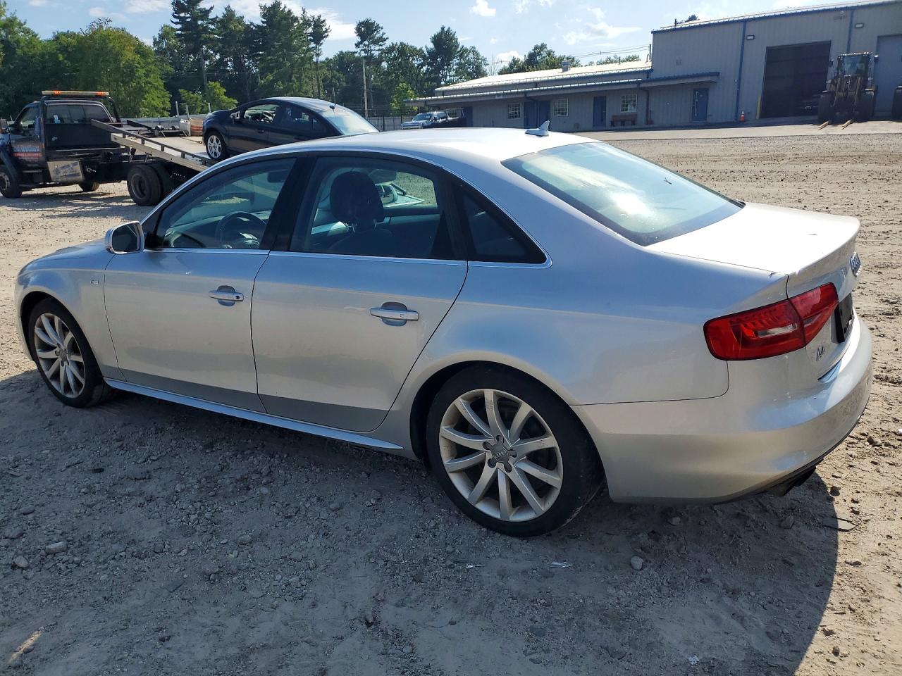 2014 Audi A4 Premium Silver vin: WAUDFAFLXEN028936