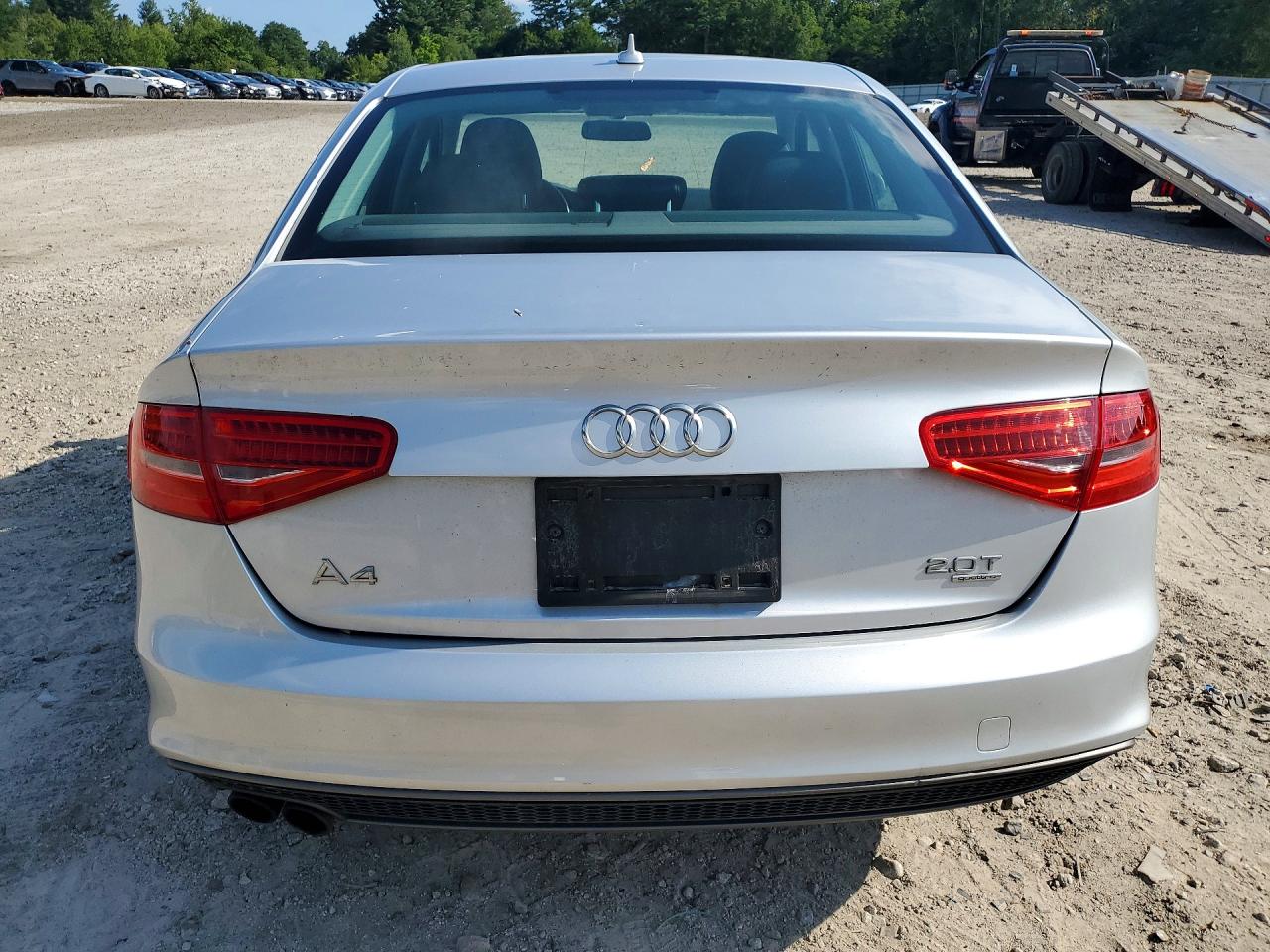 2014 Audi A4 Premium Silver vin: WAUDFAFLXEN028936