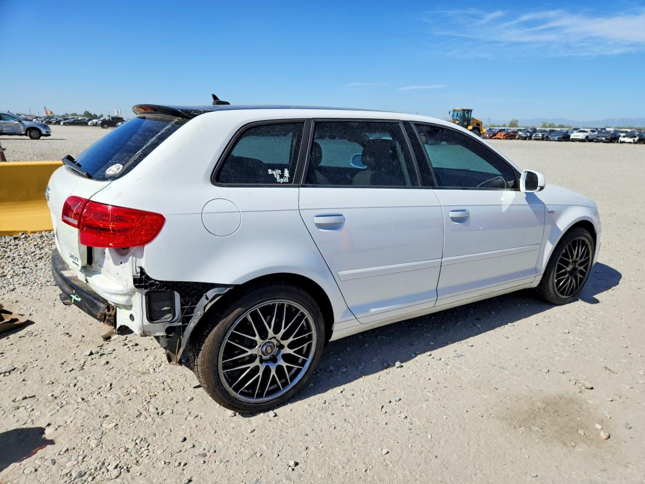 2011 Audi A3 Premium White vin: WAUDFAFM9BA099203