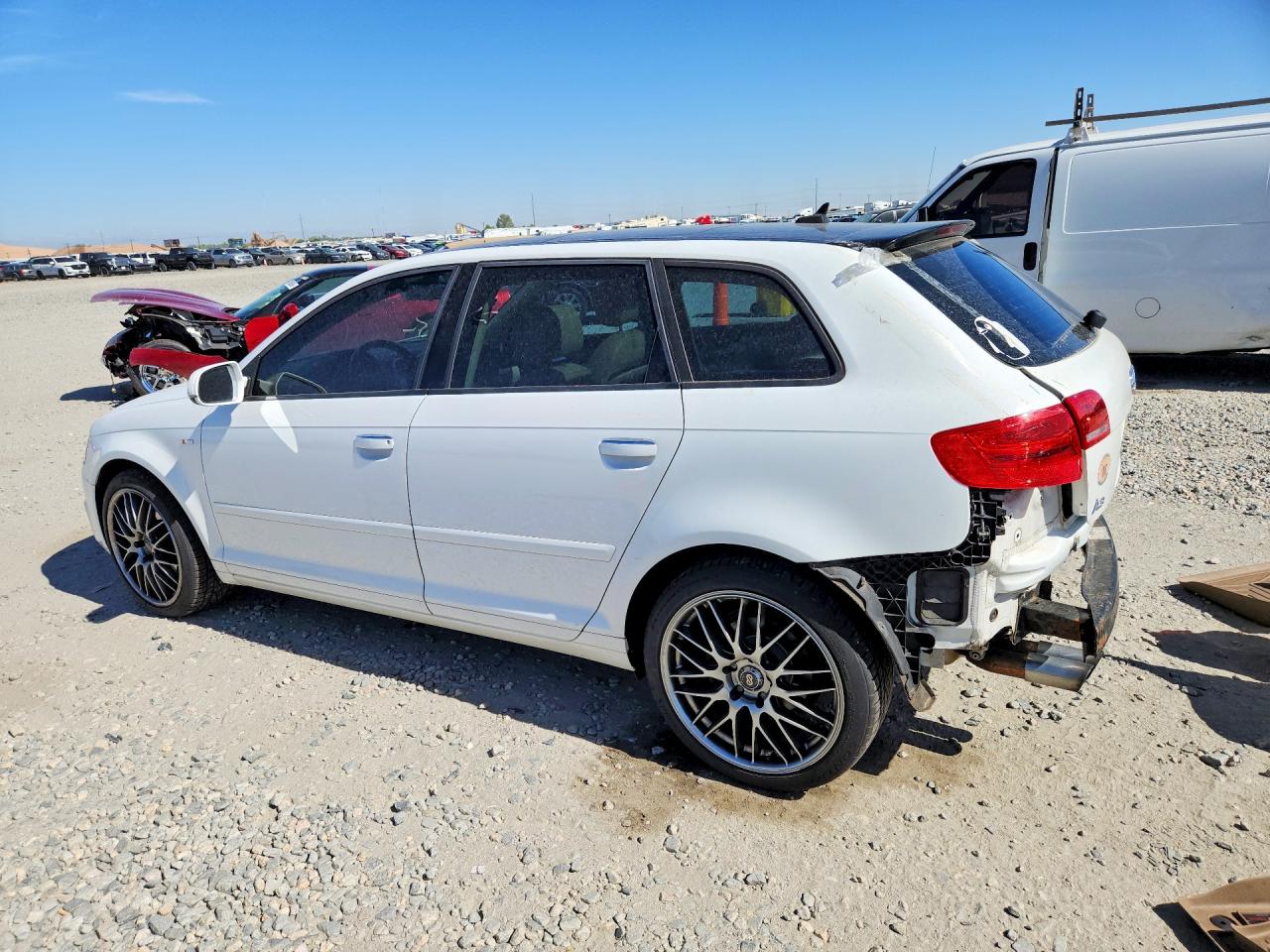 2011 Audi A3 Premium White vin: WAUDFAFM9BA099203