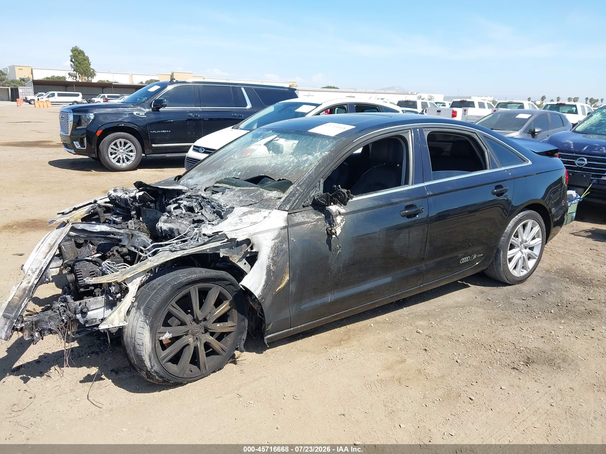 2012 Audi A6 2.0t Premium Plus Black vin: WAUDFBFC7CN074422