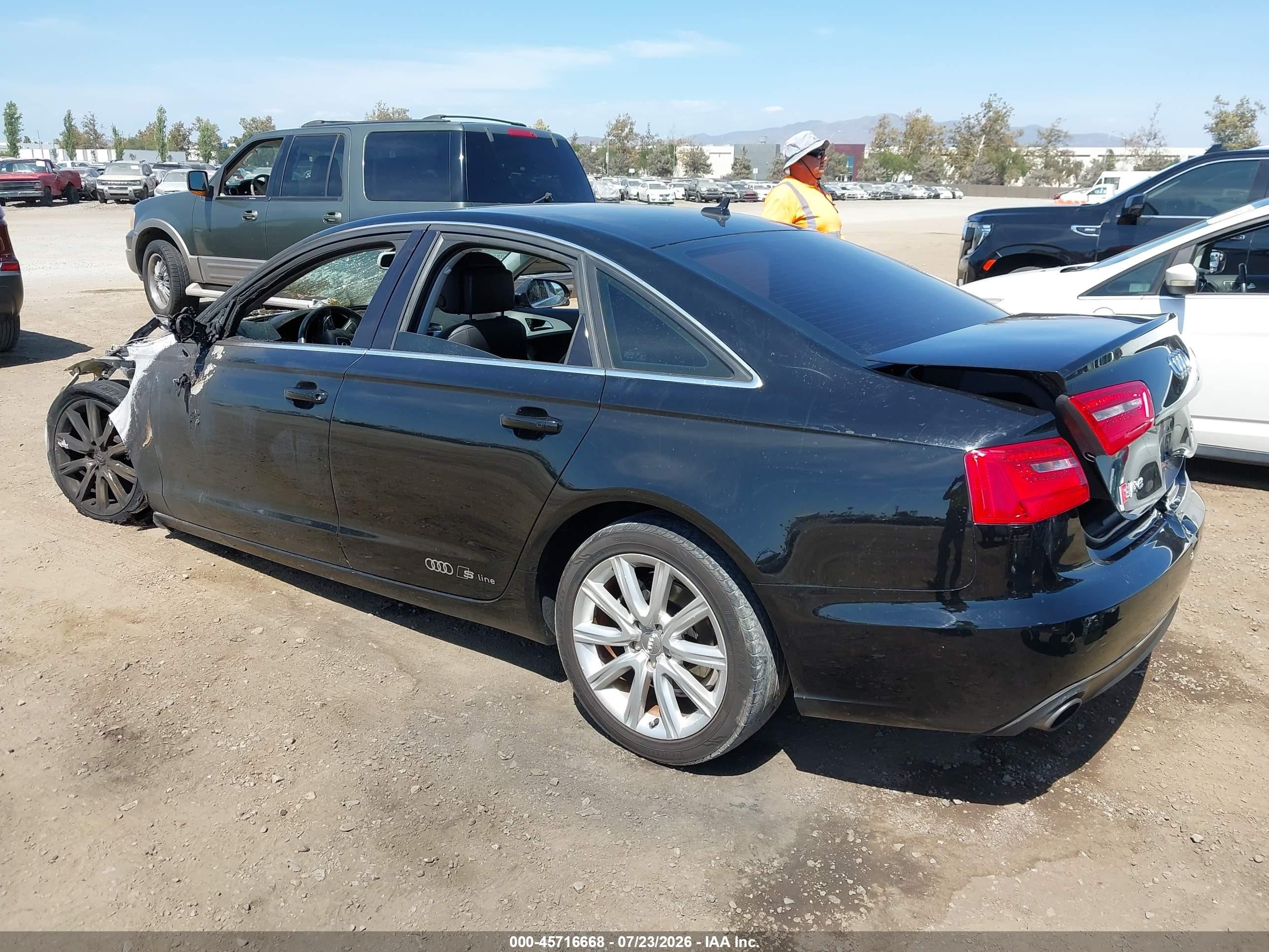 2012 Audi A6 2.0t Premium Plus Black vin: WAUDFBFC7CN074422
