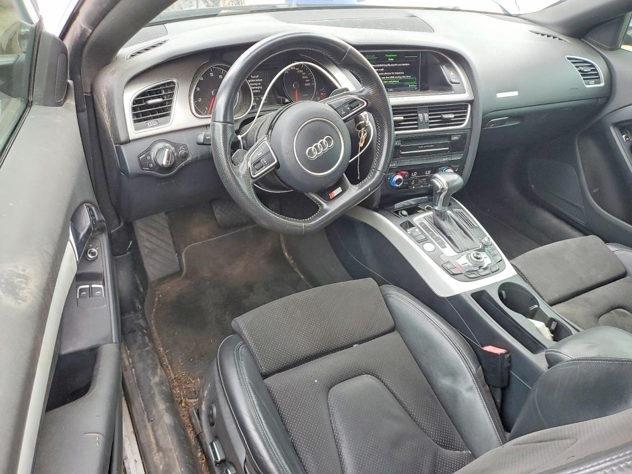 2013 Audi A5 Premium Gray vin: WAUDFBFR1DA080665