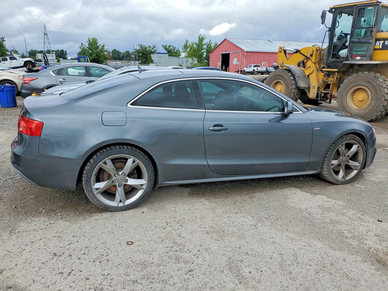 2013 Audi A5 Premium Gray vin: WAUDFBFR1DA080665