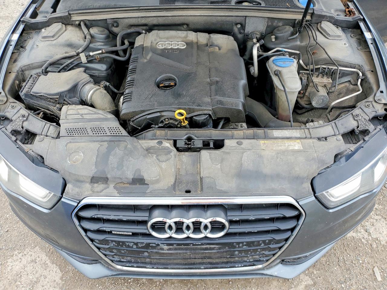 2013 Audi A5 Premium Gray vin: WAUDFBFR1DA080665