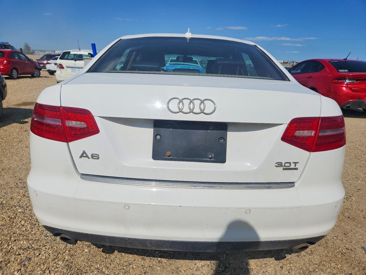 2009 Audi A6 Premium White vin: WAUDG64F79N057470