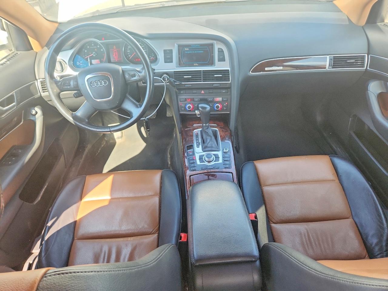 2009 Audi A6 Premium White vin: WAUDG64F79N057470
