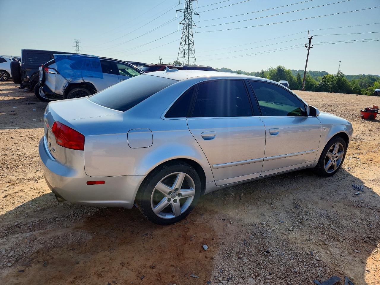 2005 Audi A4 Серебряный vin: WAUDG68E85A479055