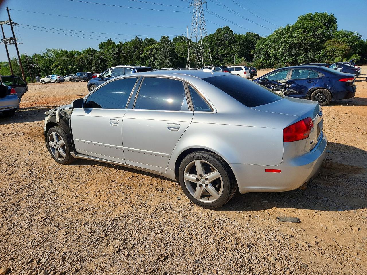 2005 Audi A4 Серебряный vin: WAUDG68E85A479055
