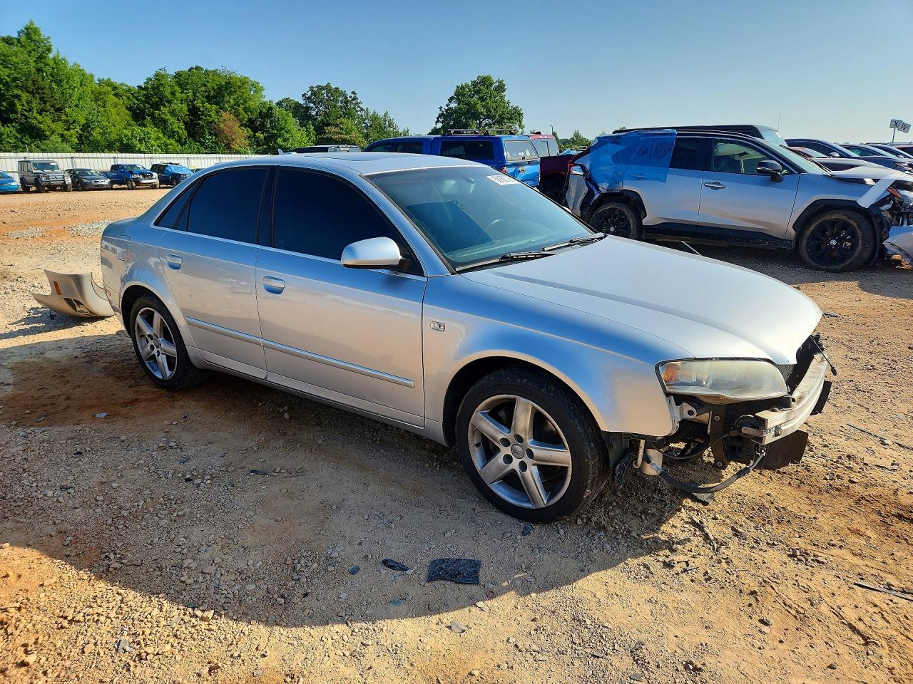 2005 Audi A4 Серебряный vin: WAUDG68E85A479055