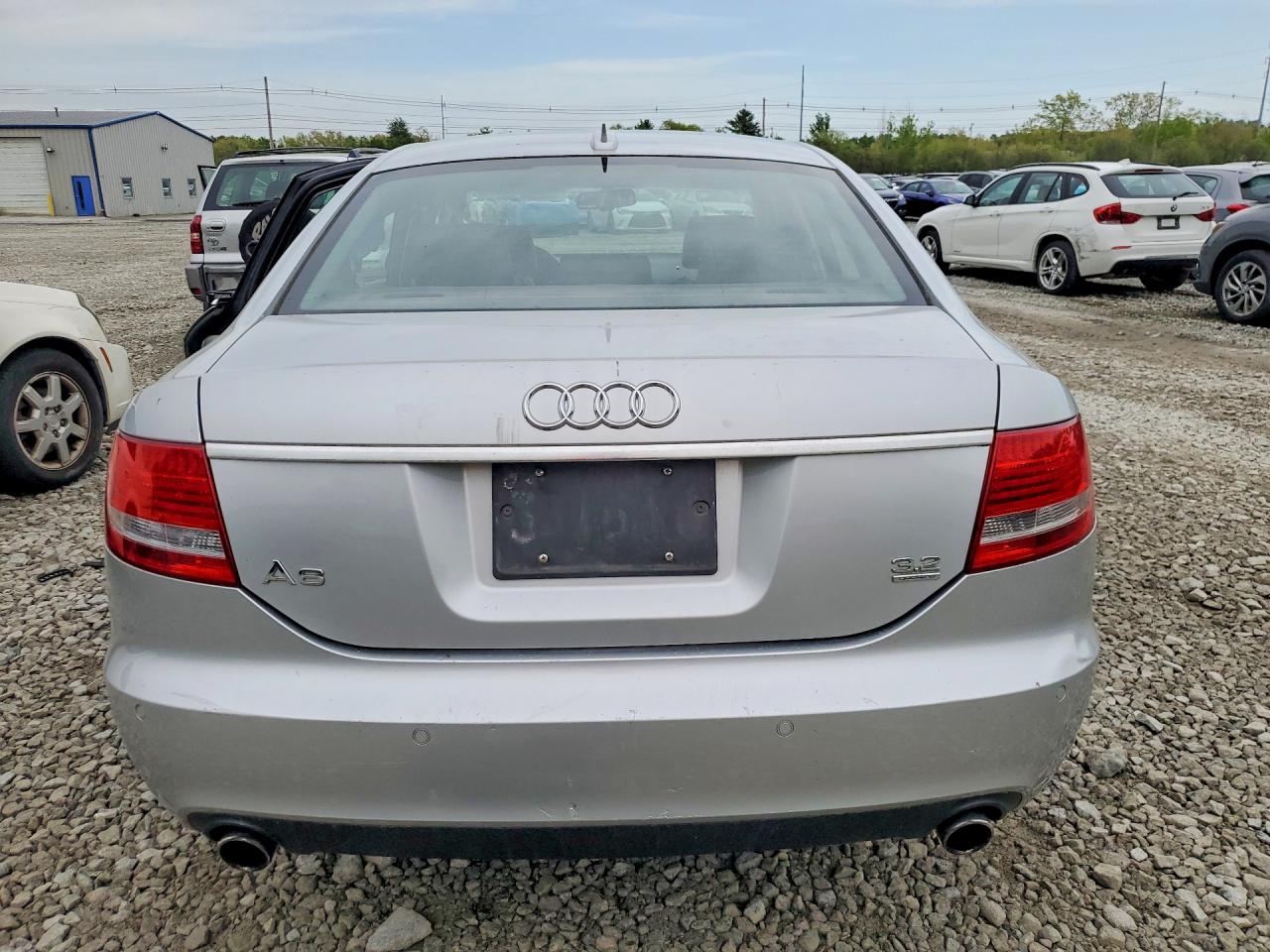 2005 Audi A6 3.2 Quattro Silver vin: WAUDG74F15N083871