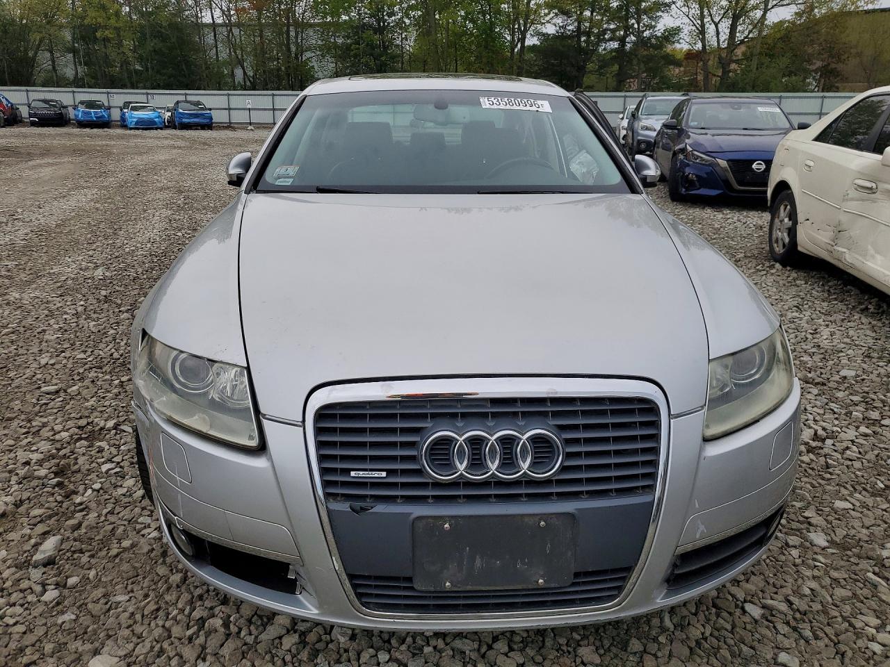 2005 Audi A6 3.2 Quattro Silver vin: WAUDG74F15N083871