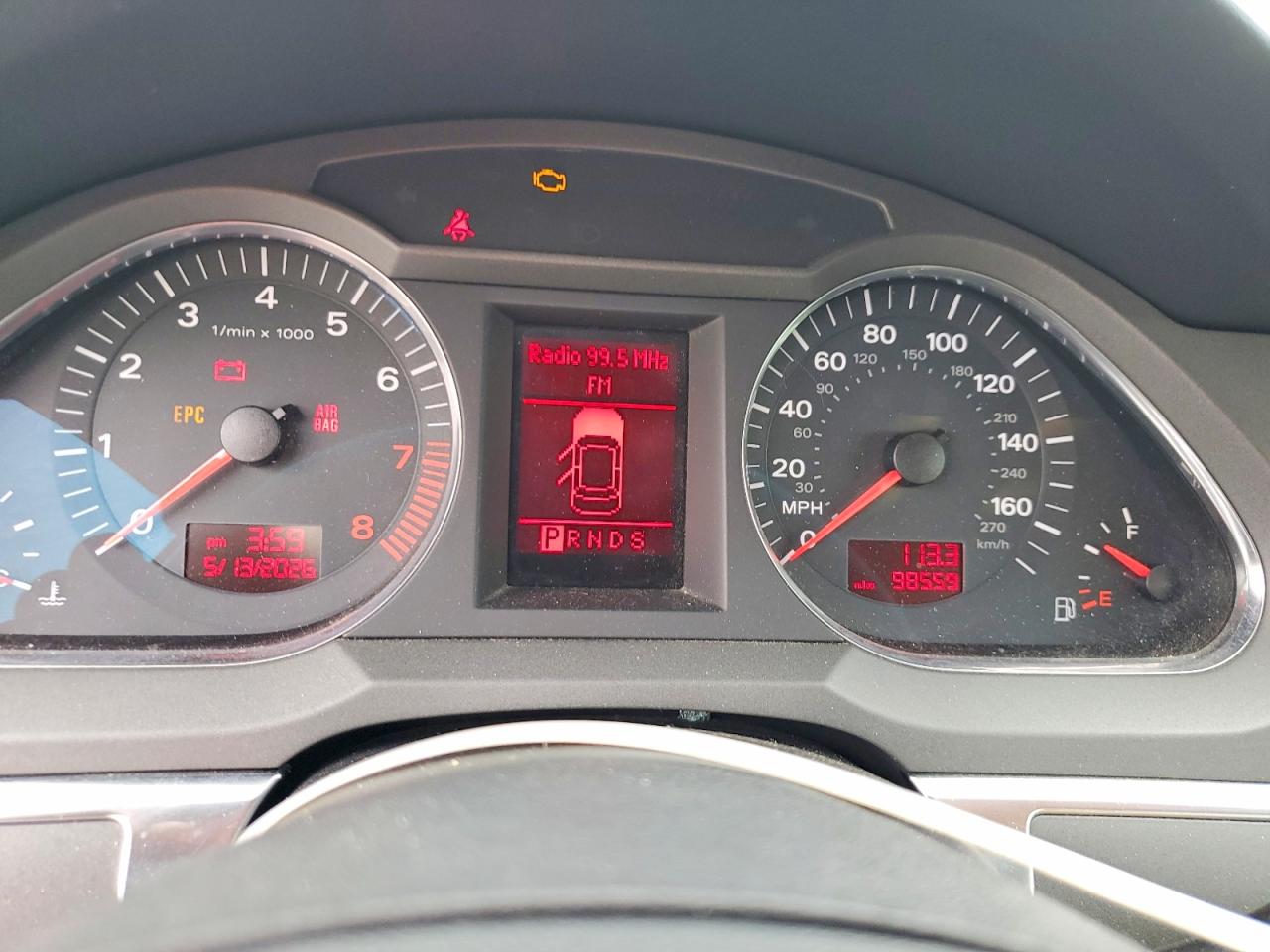 2005 Audi A6 3.2 Quattro Silver vin: WAUDG74F15N083871