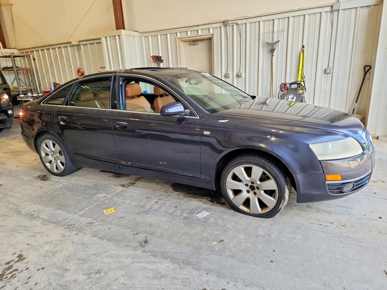 2005 Audi A6 3.2 Quattro Gray vin: WAUDG74F15N114035