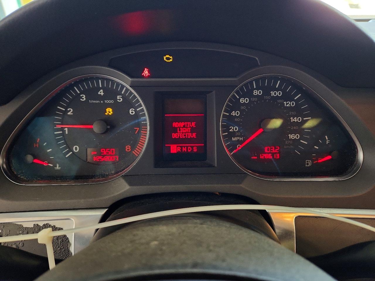 2005 Audi A6 3.2 Quattro Gray vin: WAUDG74F15N114035