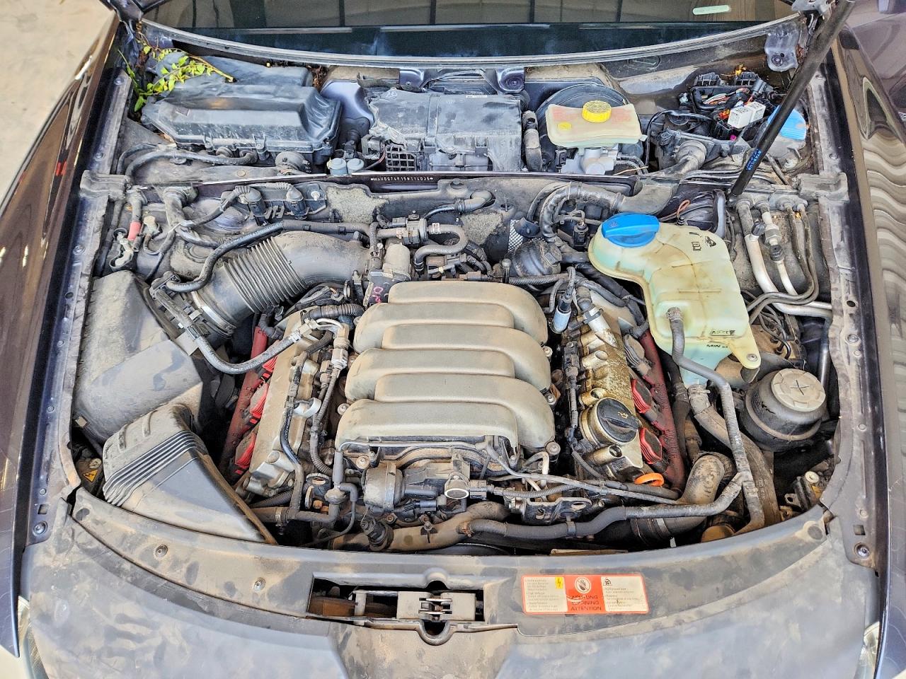2005 Audi A6 3.2 Quattro Gray vin: WAUDG74F15N114035