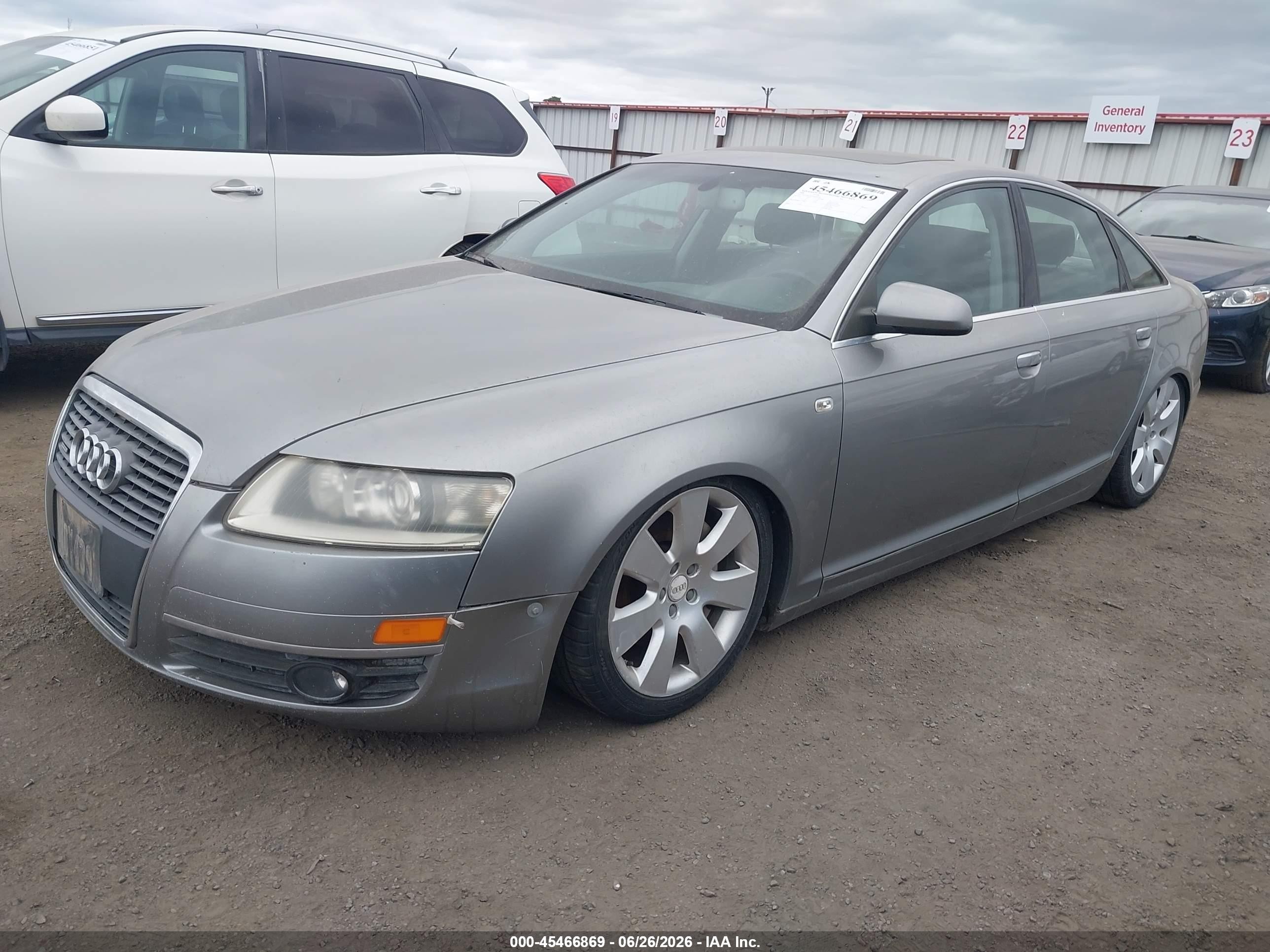 2006 Audi A6 3.2 Silver vin: WAUDG74F16N024904