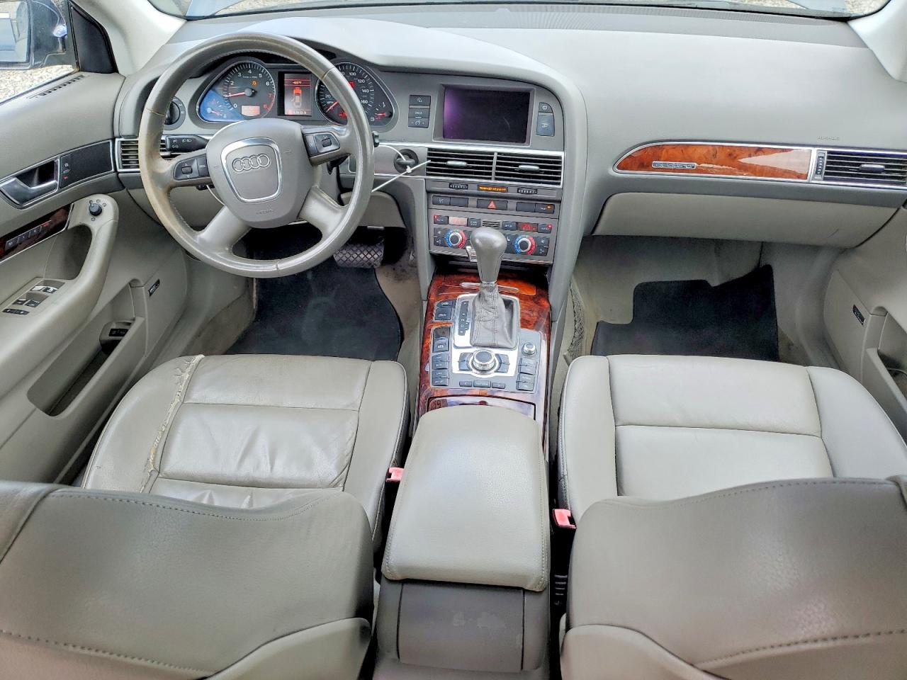 2006 Audi A6 3.2 Quattro Gray vin: WAUDG74F36N070797