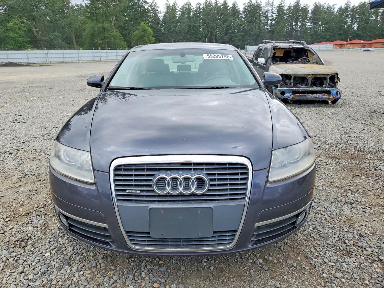 2006 Audi A6 3.2 Quattro Gray vin: WAUDG74F36N070797