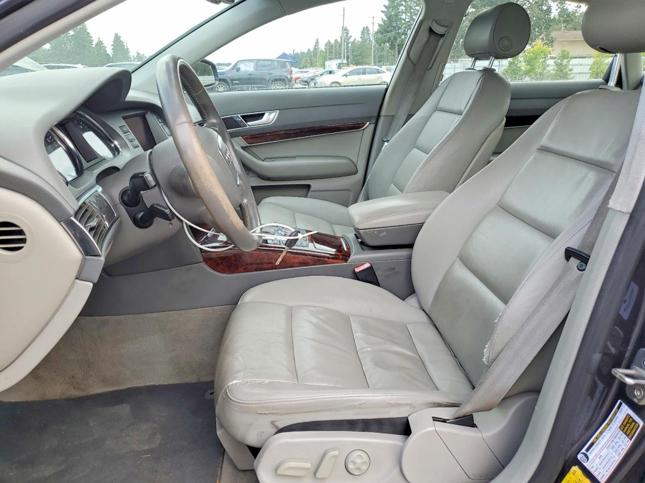 2006 Audi A6 3.2 Quattro Gray vin: WAUDG74F36N070797