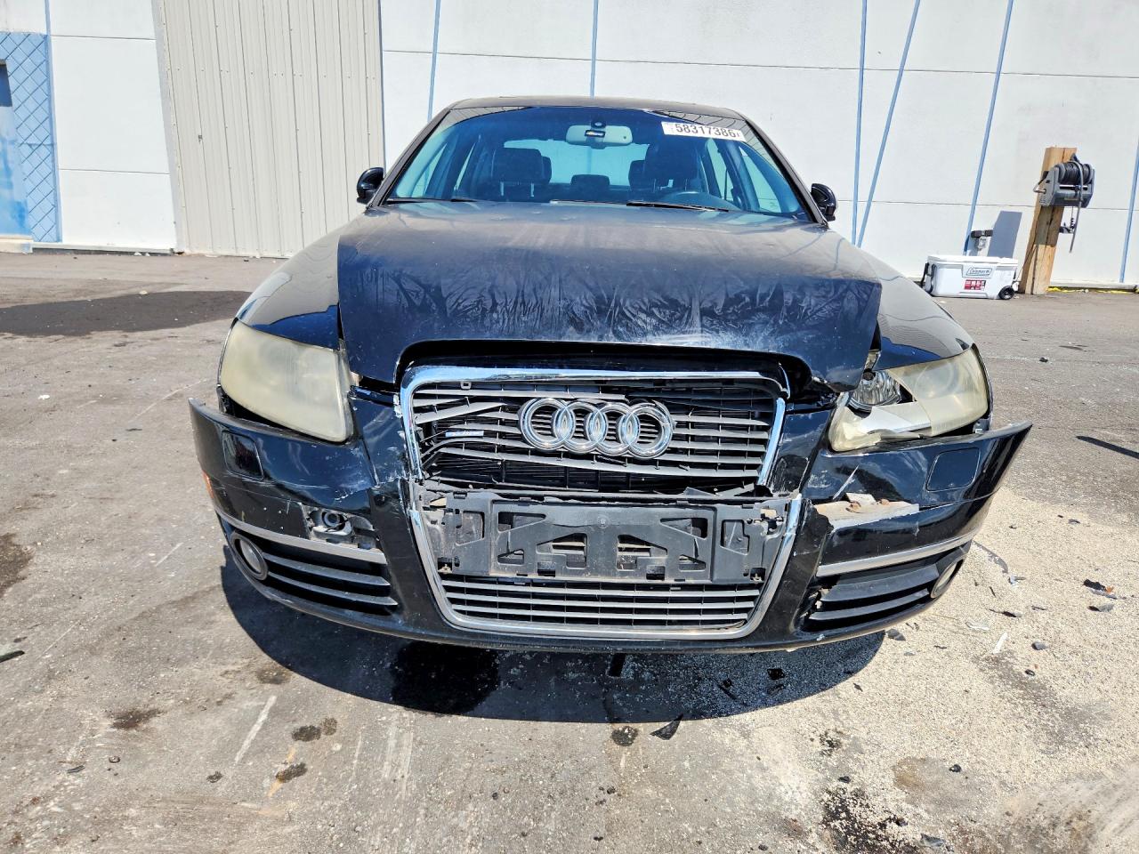 2005 Audi A6 3.2 Quattro Black vin: WAUDG74FX5N120674