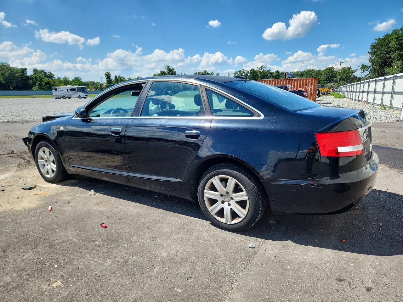 2005 Audi A6 3.2 Quattro Black vin: WAUDG74FX5N120674