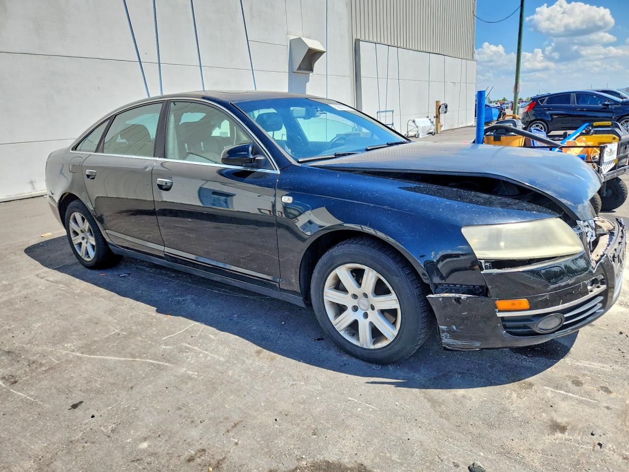 2005 Audi A6 3.2 Quattro Black vin: WAUDG74FX5N120674