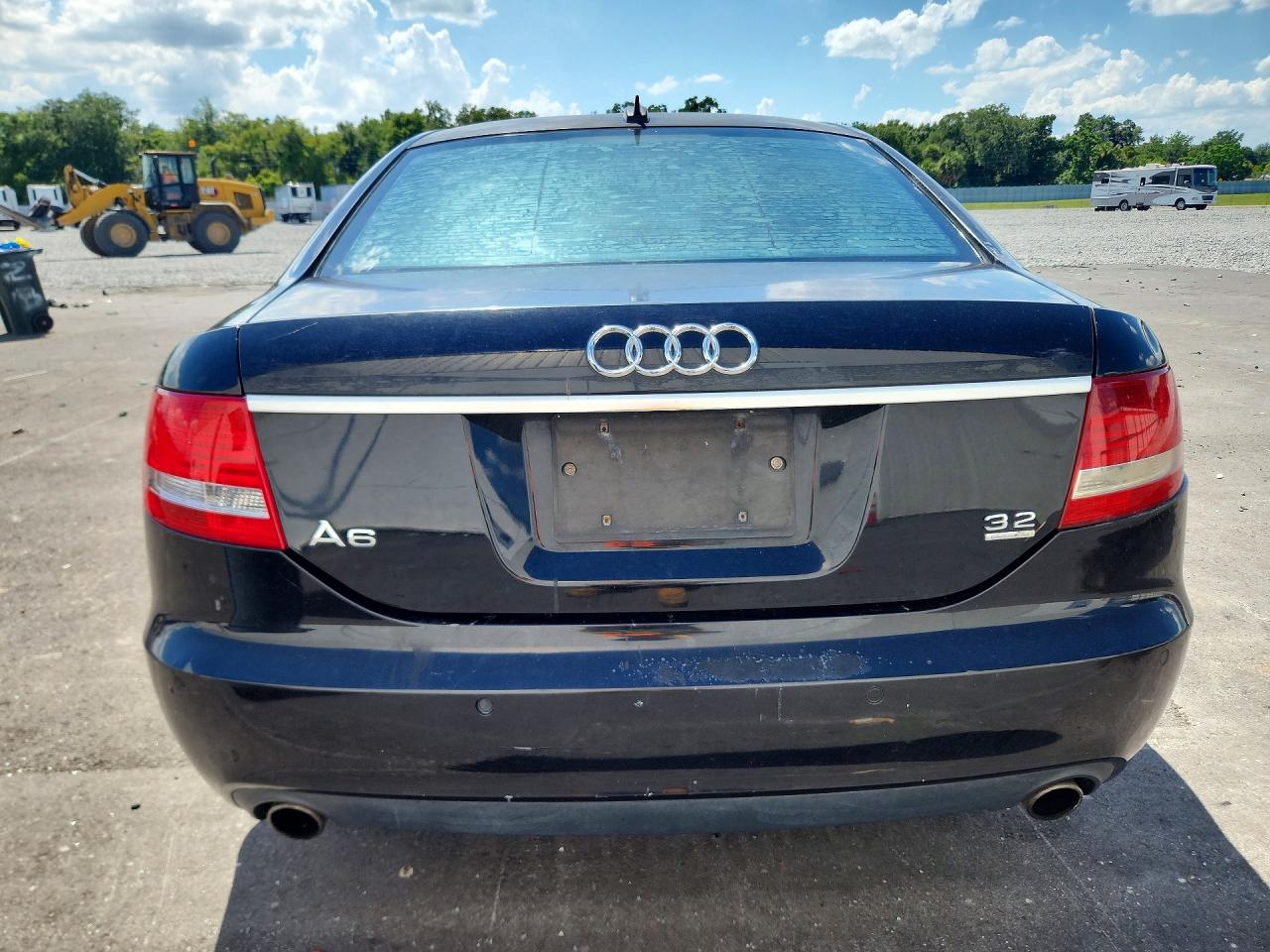2005 Audi A6 3.2 Quattro Black vin: WAUDG74FX5N120674