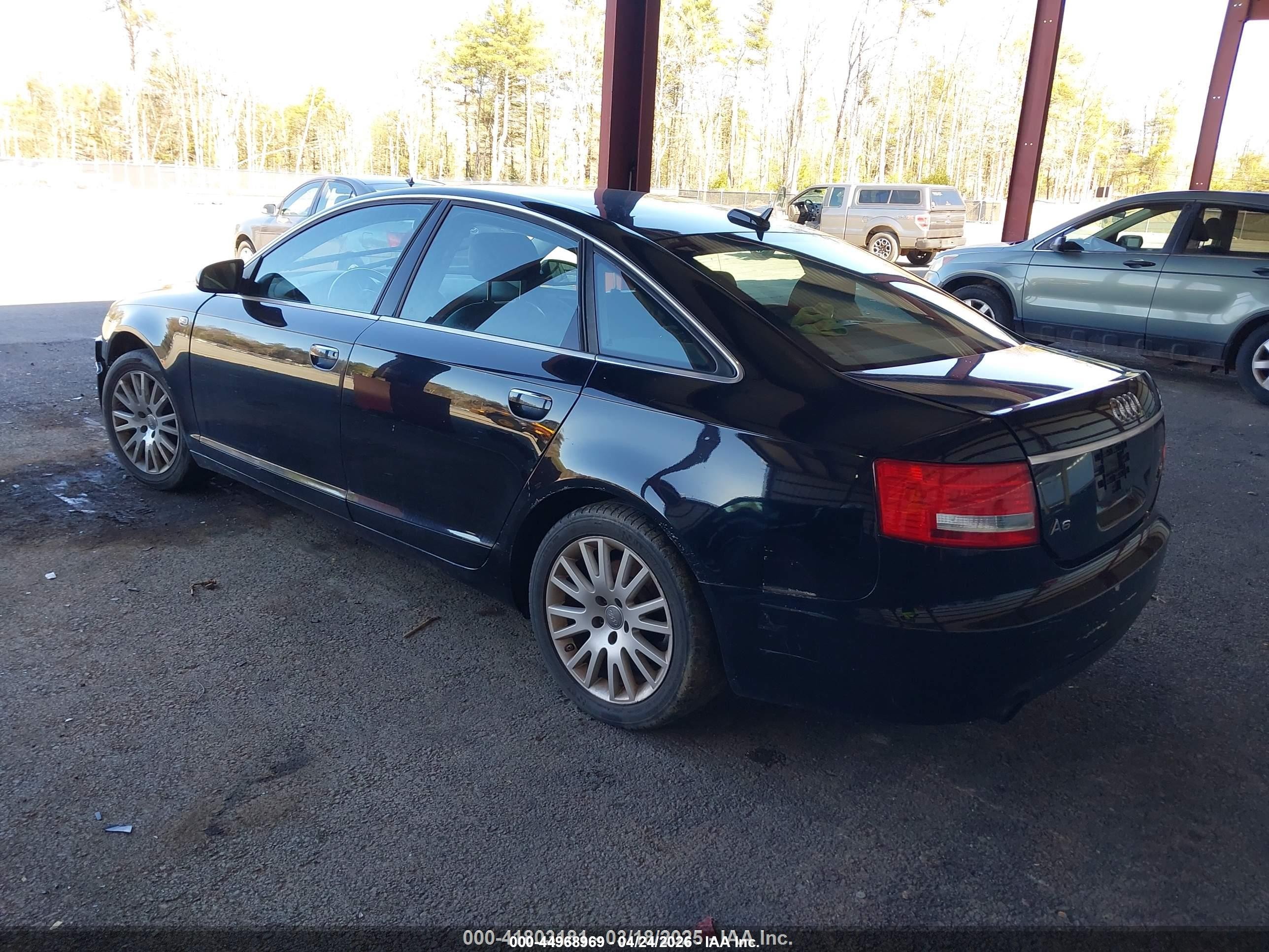 2006 Audi A6 3.2 Black vin: WAUDG74FX6N072451