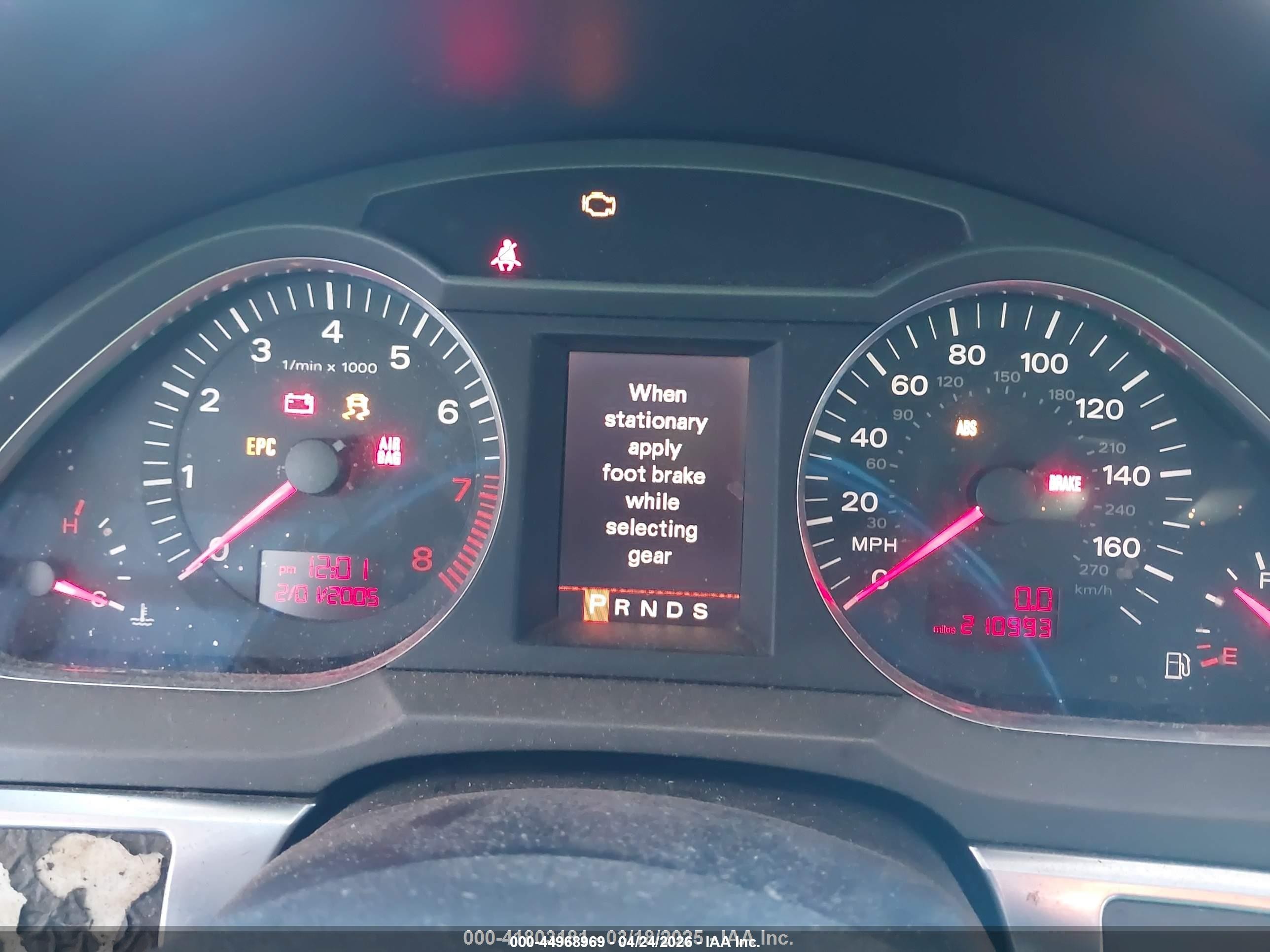 2006 Audi A6 3.2 Black vin: WAUDG74FX6N072451