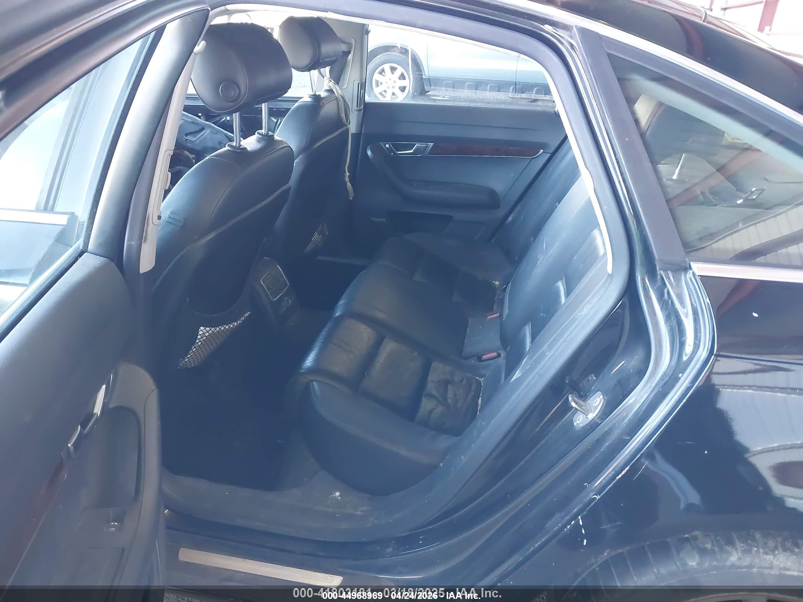 2006 Audi A6 3.2 Black vin: WAUDG74FX6N072451