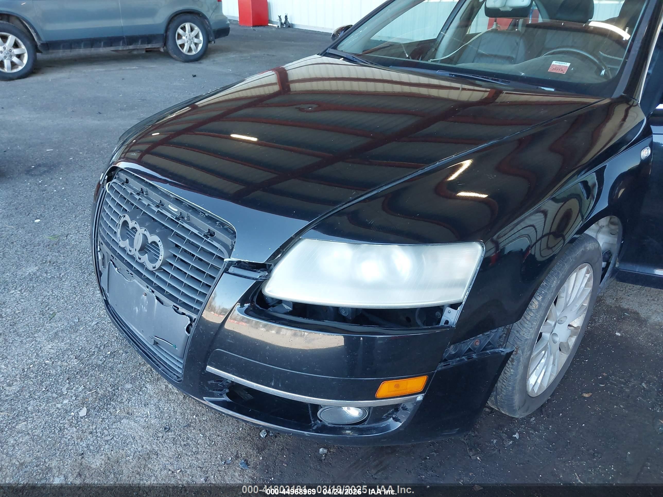 2006 Audi A6 3.2 Black vin: WAUDG74FX6N072451